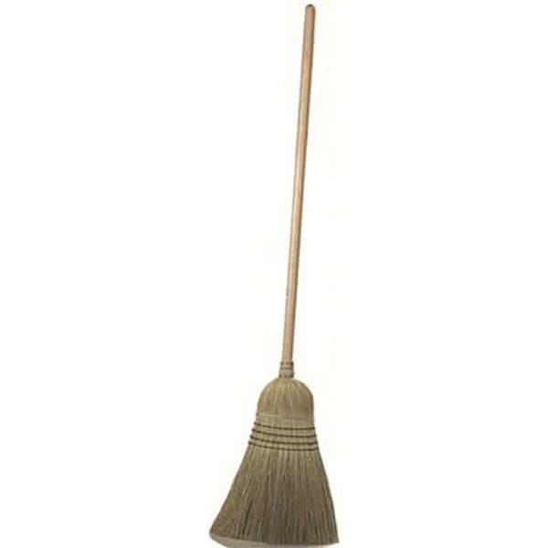 56 in. Heavy-Duty Natural Corn Blend Warehouse Broom
